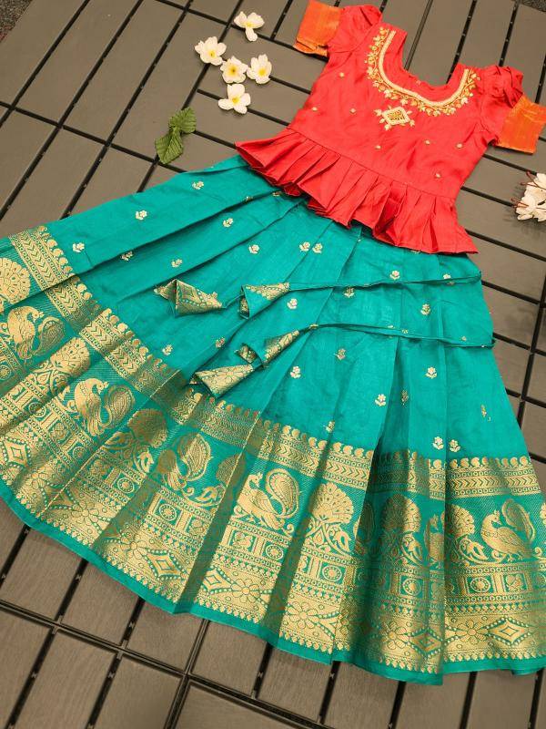 kids lehenga silk Kids garments market in Kolkata